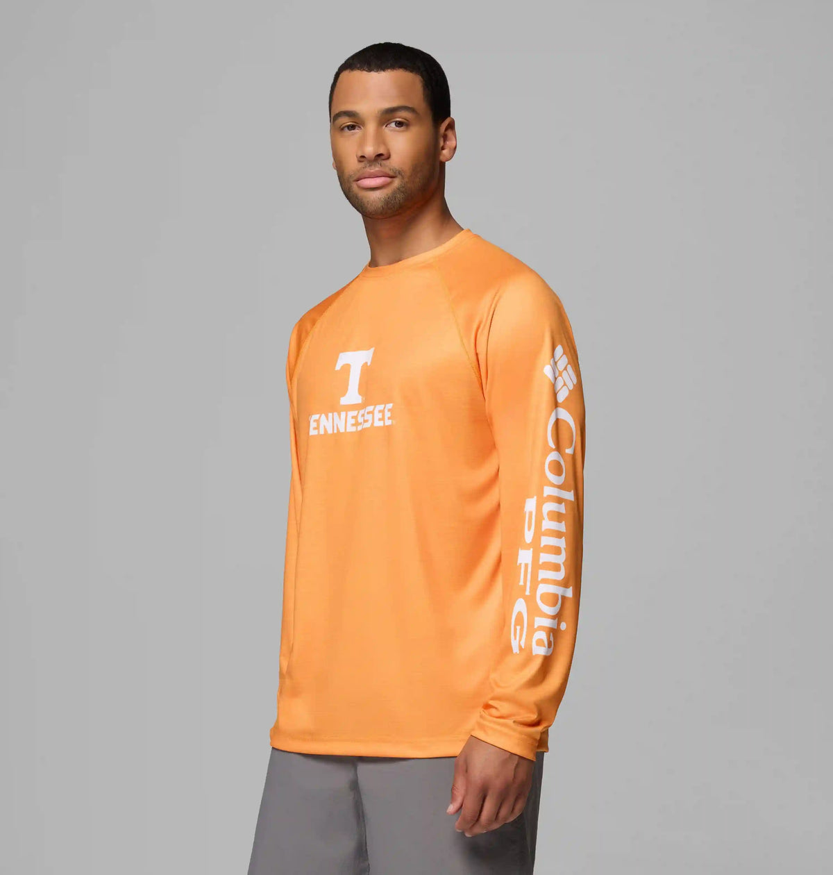 Men's Collegiate PFG Terminal Tackle Heather Long Sleeve Shirt - Tennessee