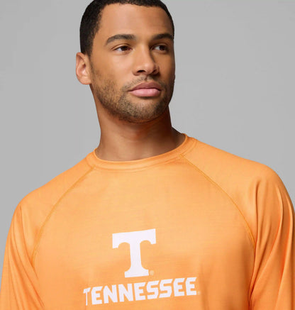 Men's Collegiate PFG Terminal Tackle Heather Long Sleeve Shirt - Tennessee