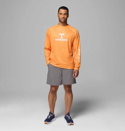 Men's Collegiate PFG Terminal Tackle Heather Long Sleeve Shirt - Tennessee