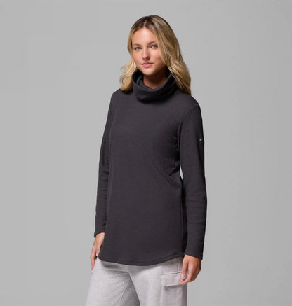 Women's Holly Hideaway Waffle Cowl Neck Pullover