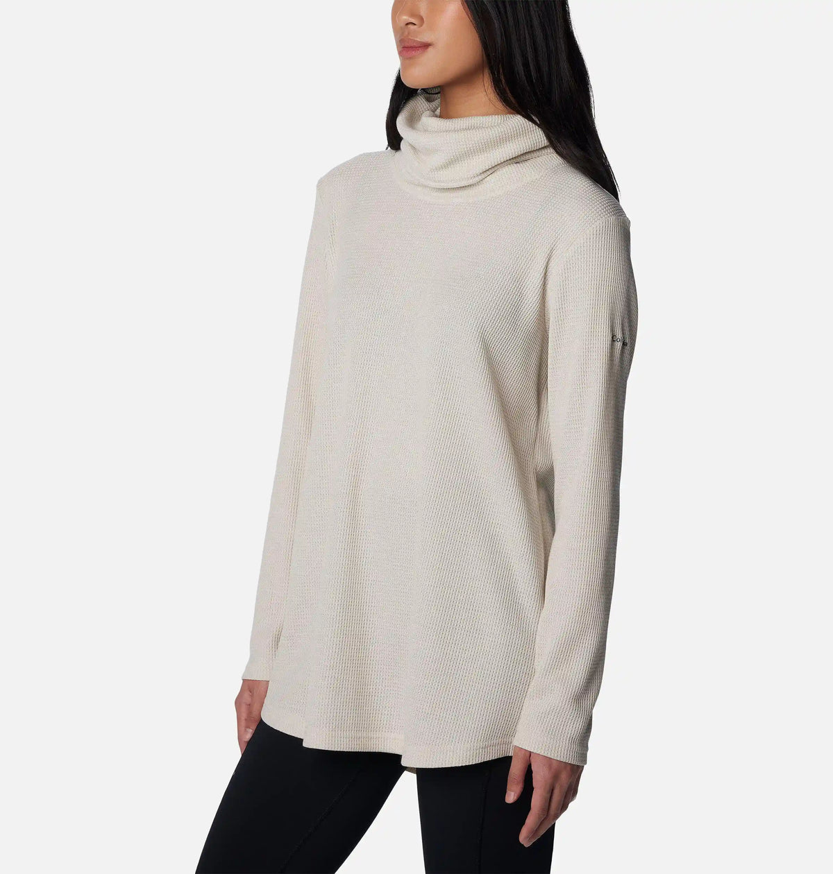 Women's Holly Hideaway Waffle Cowl Neck Pullover