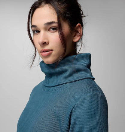 Women's Holly Hideaway Waffle Cowl Neck Pullover
