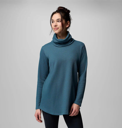 Women's Holly Hideaway Waffle Cowl Neck Pullover