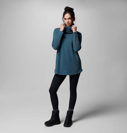 Women's Holly Hideaway Waffle Cowl Neck Pullover
