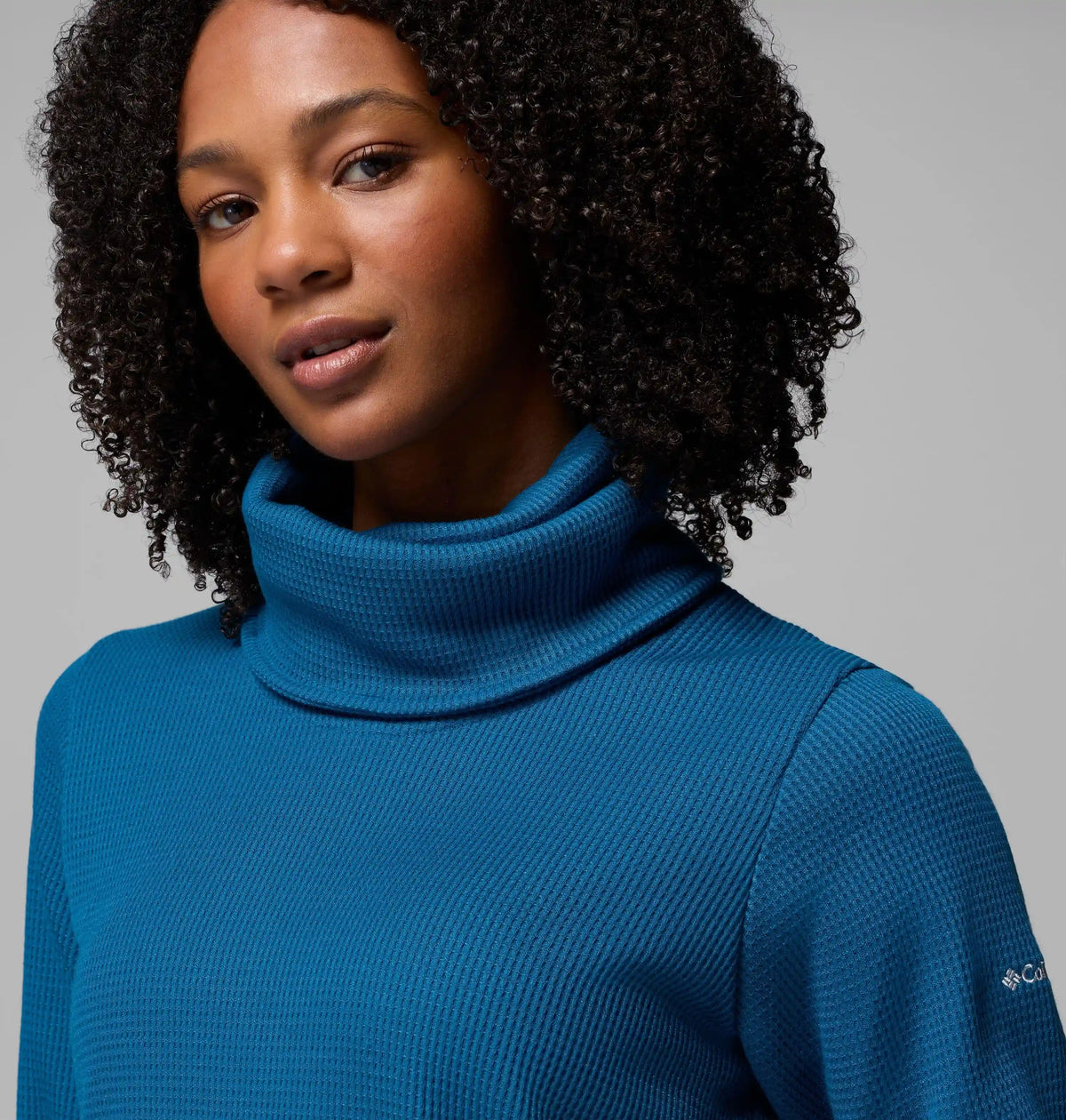 Women's Holly Hideaway Waffle Cowl Neck Pullover