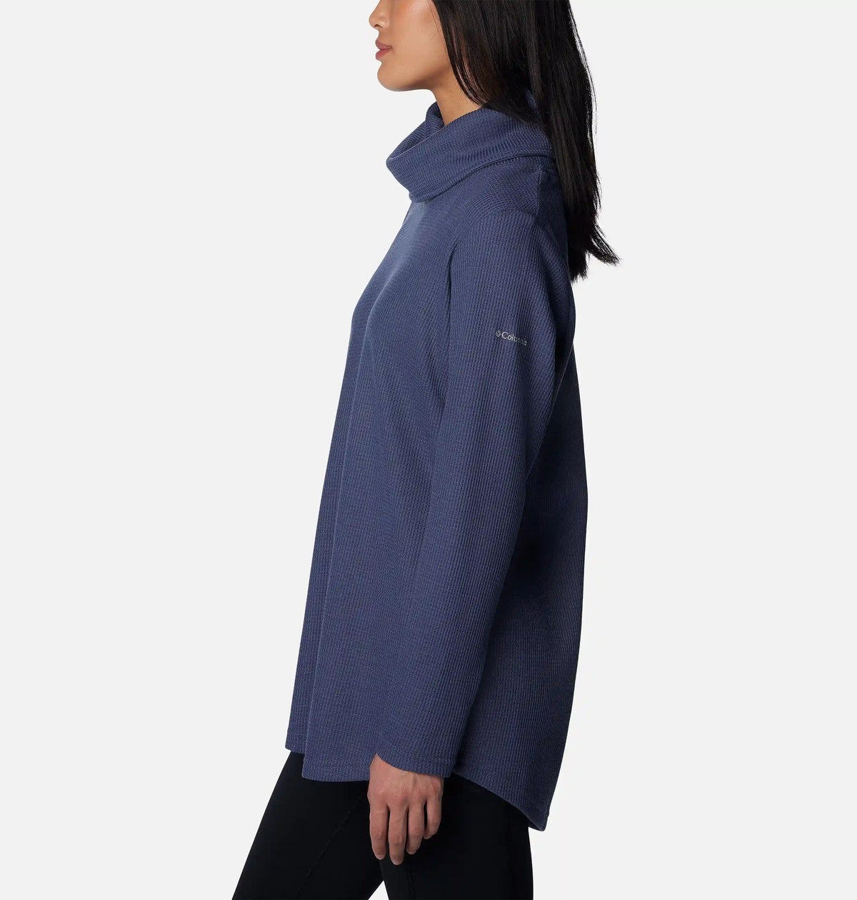 Women's Holly Hideaway Waffle Cowl Neck Pullover