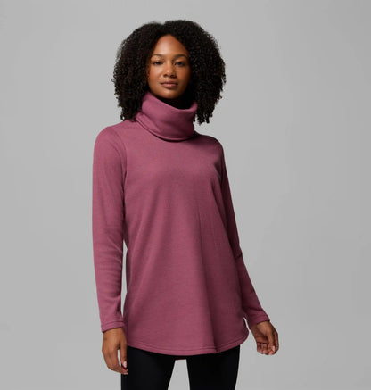 Women's Holly Hideaway Waffle Cowl Neck Pullover