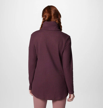 Women's Holly Hideaway Waffle Cowl Neck Pullover