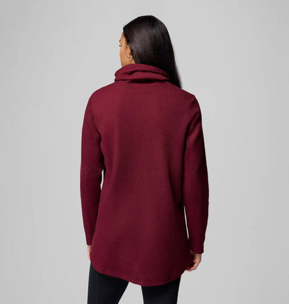 Women's Holly Hideaway Waffle Cowl Neck Pullover