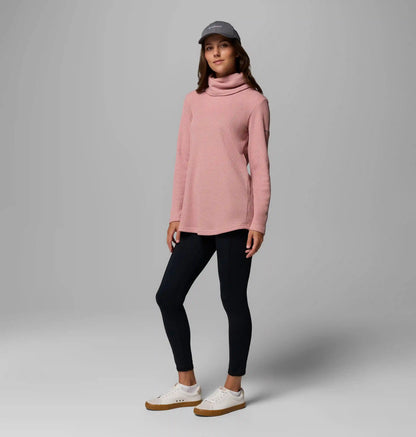 Women's Holly Hideaway Waffle Cowl Neck Pullover