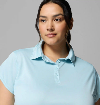Women's PFG Tidal Tee Short Sleeve Polo - Plus Size
