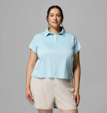 Women's PFG Tidal Tee Short Sleeve Polo - Plus Size
