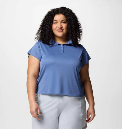 Women's PFG Tidal Tee Short Sleeve Polo - Plus Size
