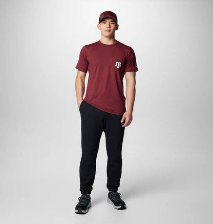Men's Collegiate Tech Trail Short Sleeve Shirt - Texas A&M