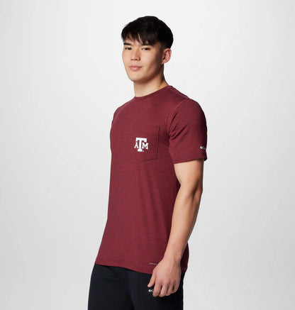 Men's Collegiate Tech Trail Short Sleeve Shirt - Texas A&M