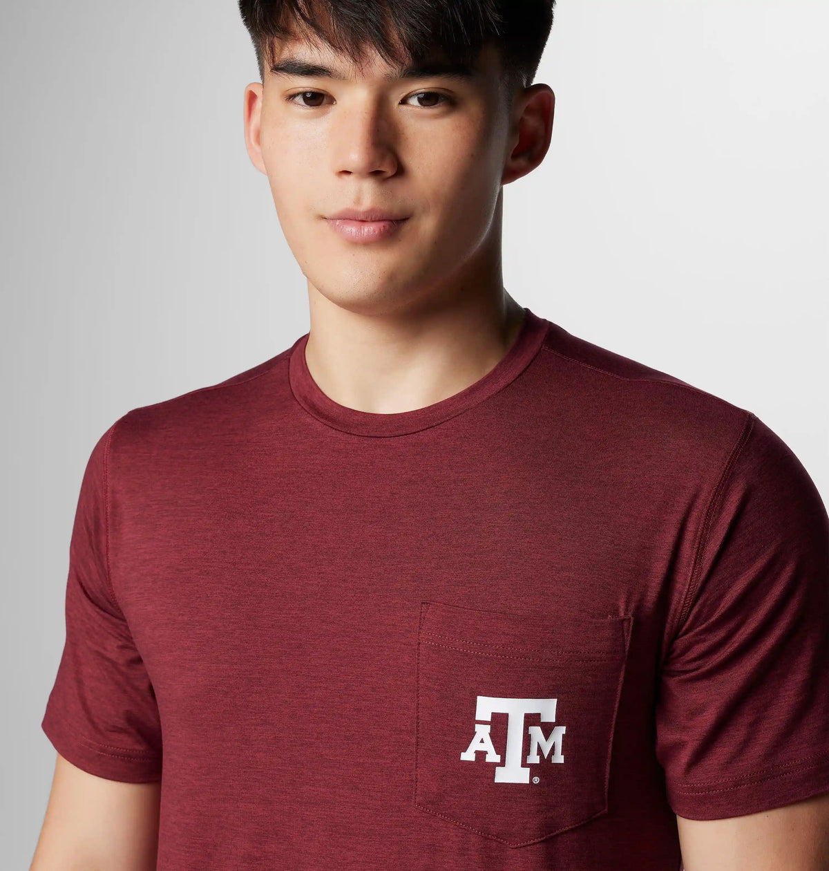 Men's Collegiate Tech Trail Short Sleeve Shirt - Texas A&M