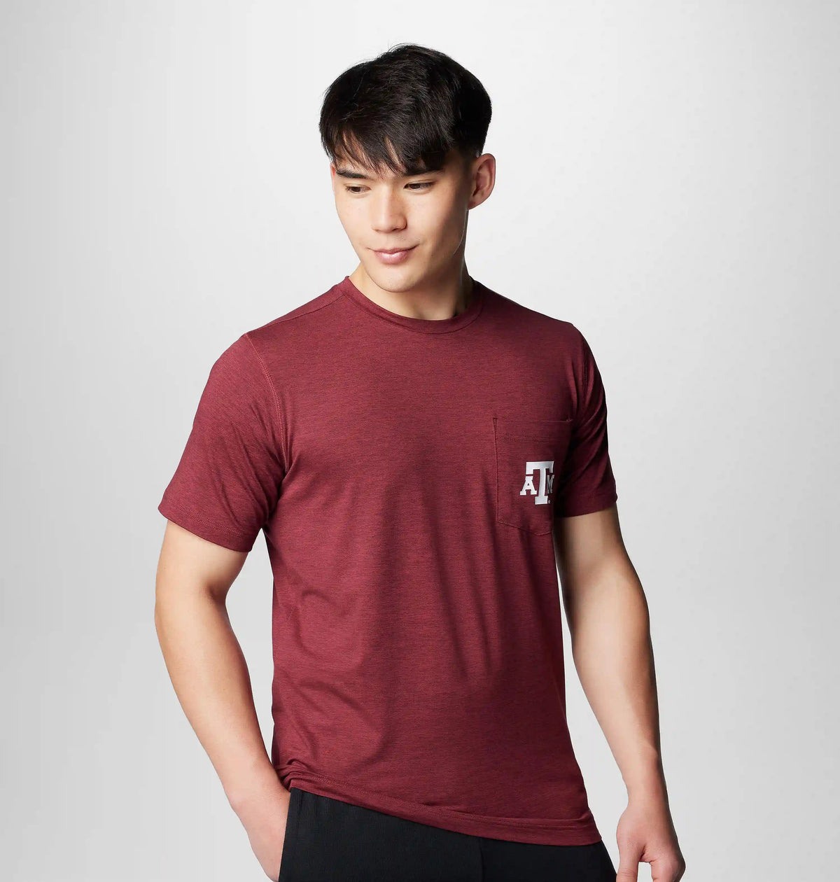 Men's Collegiate Tech Trail Short Sleeve Shirt - Texas A&M