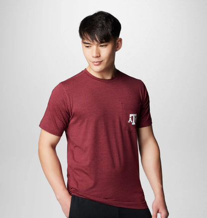 Men's Collegiate Tech Trail Short Sleeve Shirt - Texas A&M
