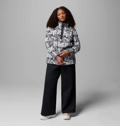Women's Benton Springs Printed Half Snap Fleece Pullover - Plus Size