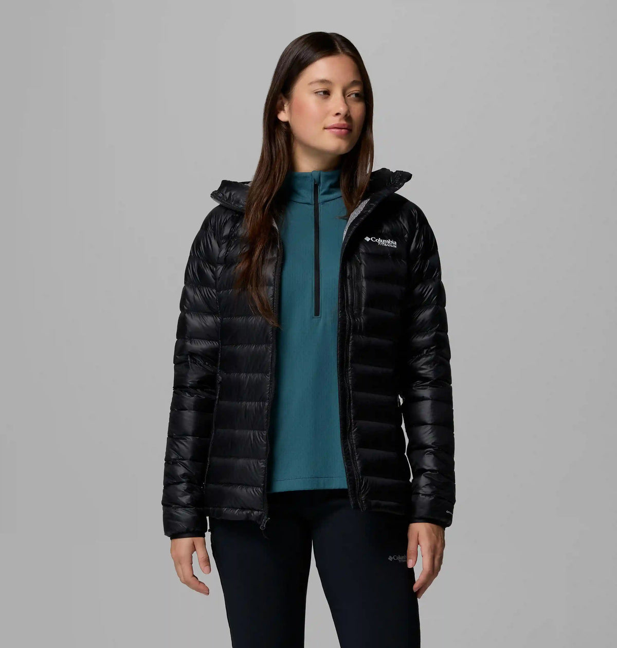 Women's Arctic Crest Down Hooded Jacket