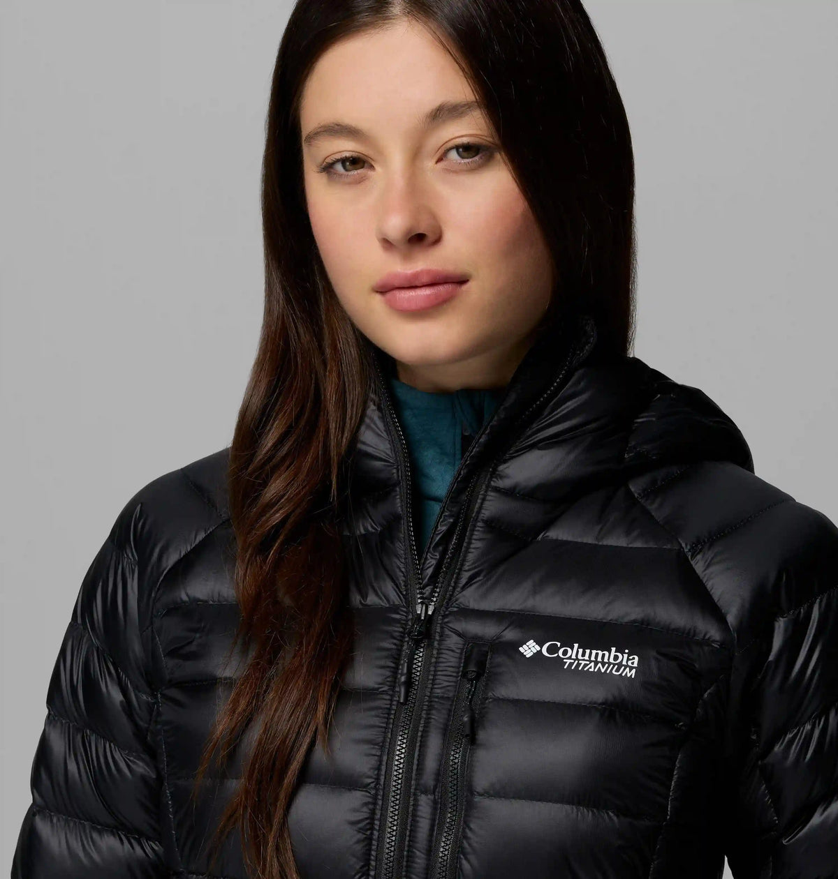 Women's Arctic Crest Down Hooded Jacket