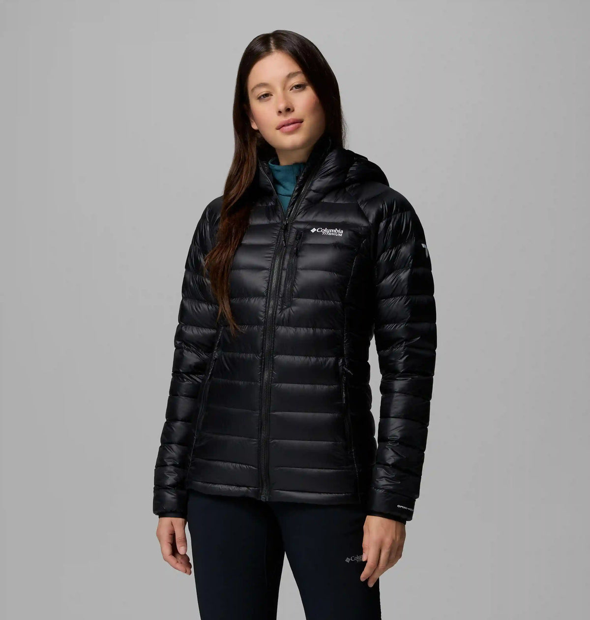 Women's Arctic Crest Down Hooded Jacket