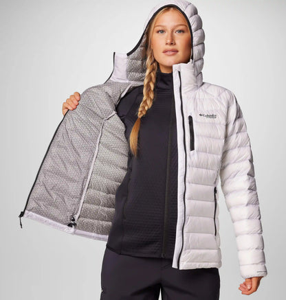 Women's Arctic Crest Down Hooded Jacket