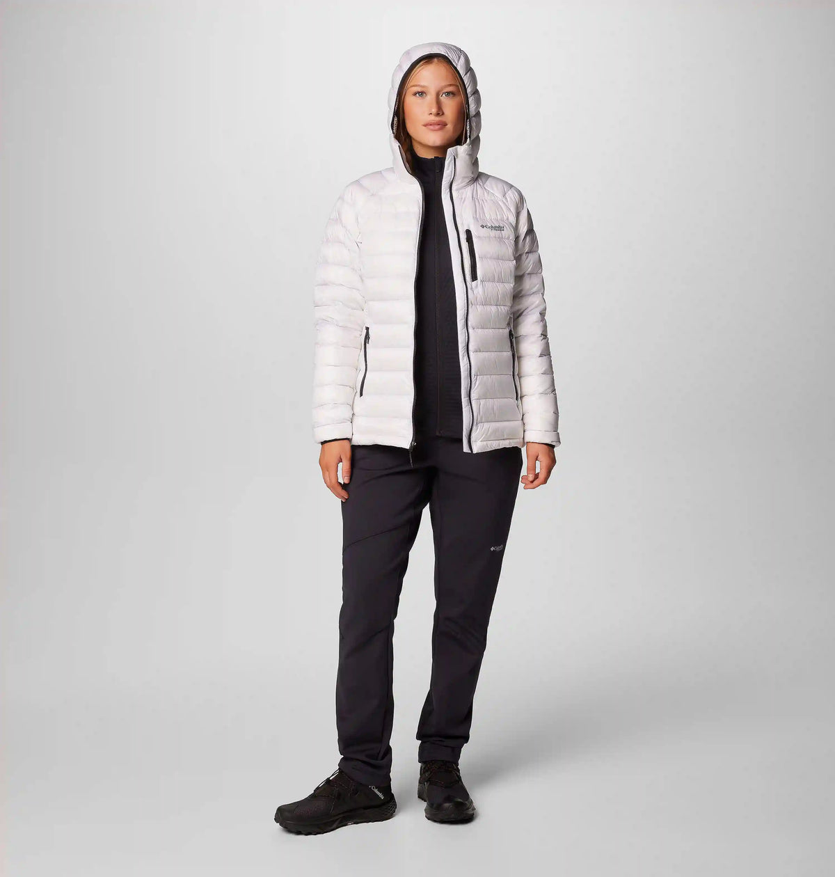 Women's Arctic Crest Down Hooded Jacket