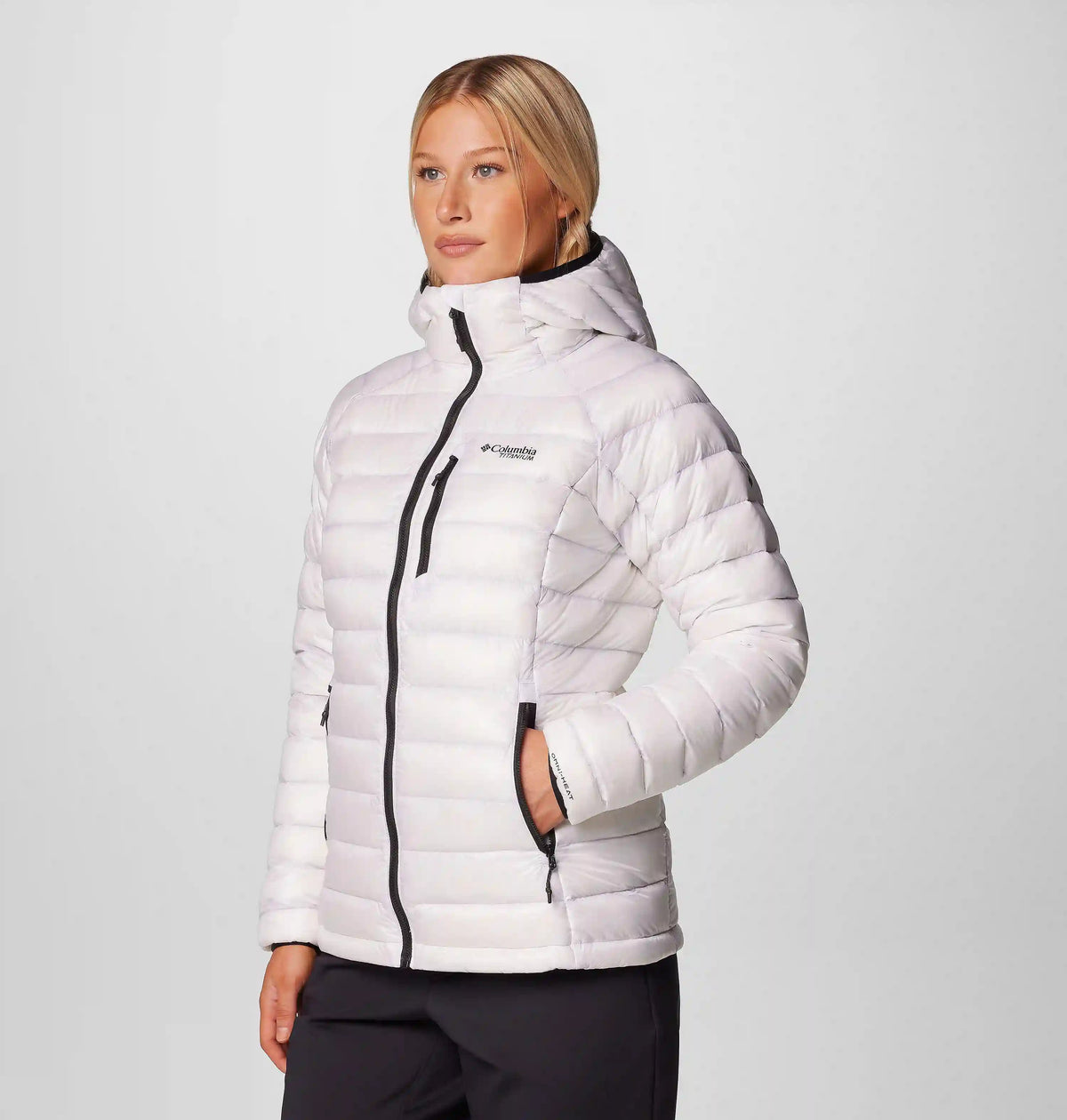 Women's Arctic Crest Down Hooded Jacket