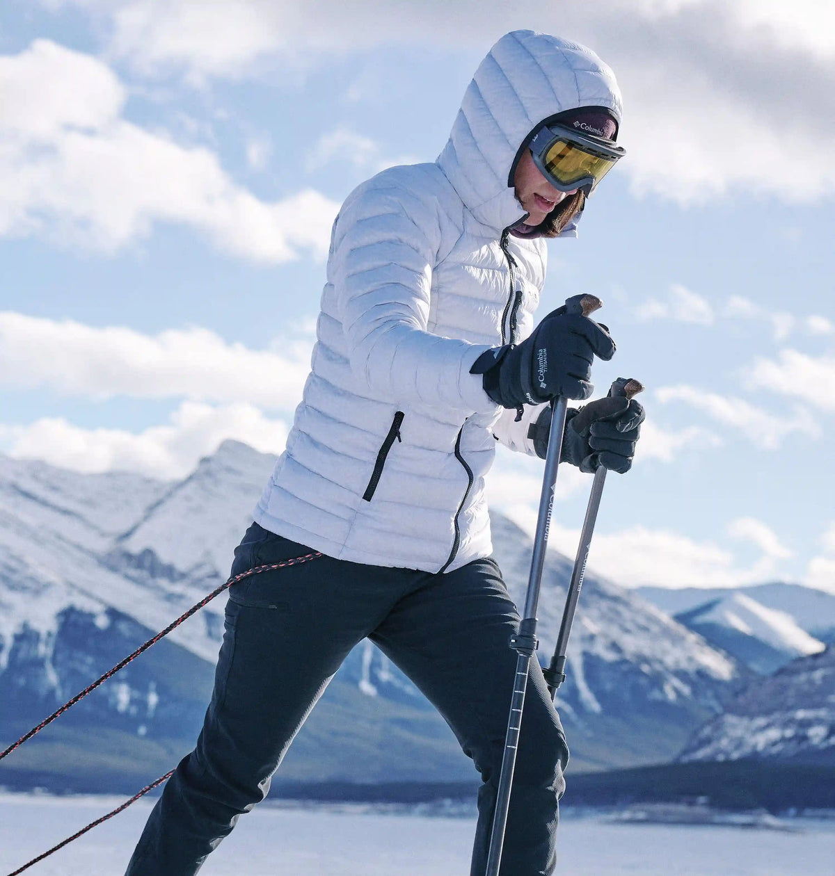 Women's Arctic Crest Down Hooded Jacket