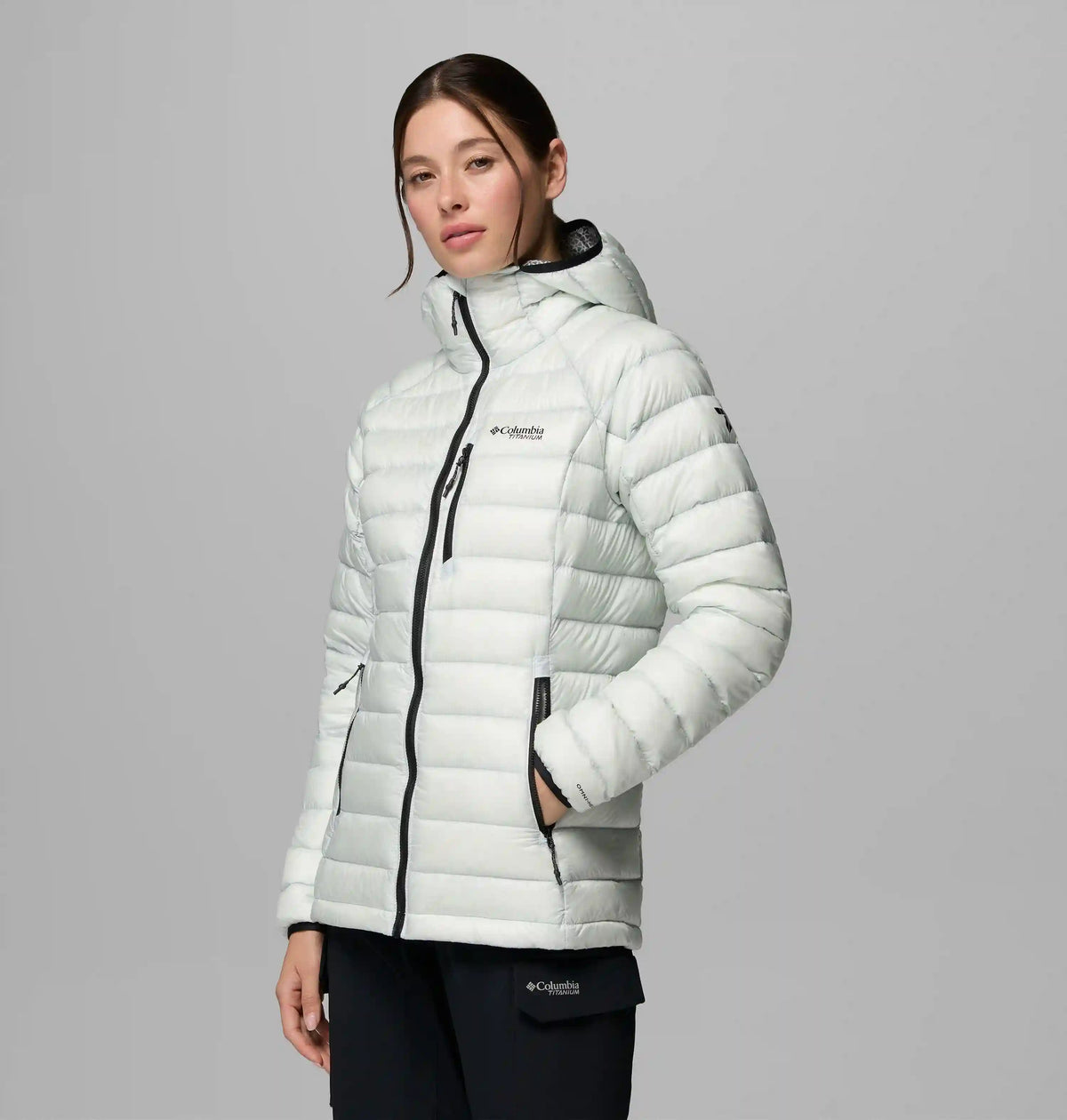Women's Arctic Crest Down Hooded Jacket