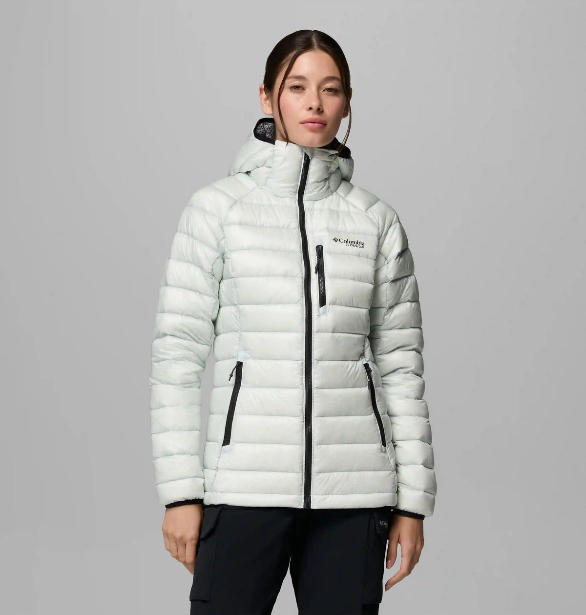 Women's Arctic Crest Down Hooded Jacket