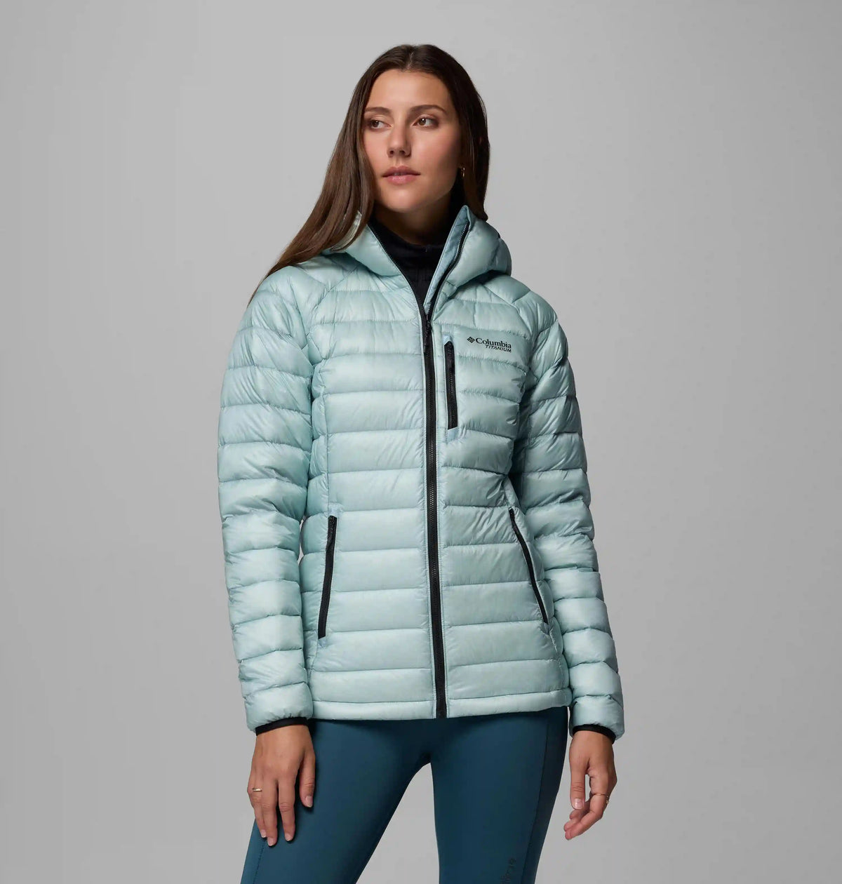 Women's Arctic Crest Down Hooded Jacket