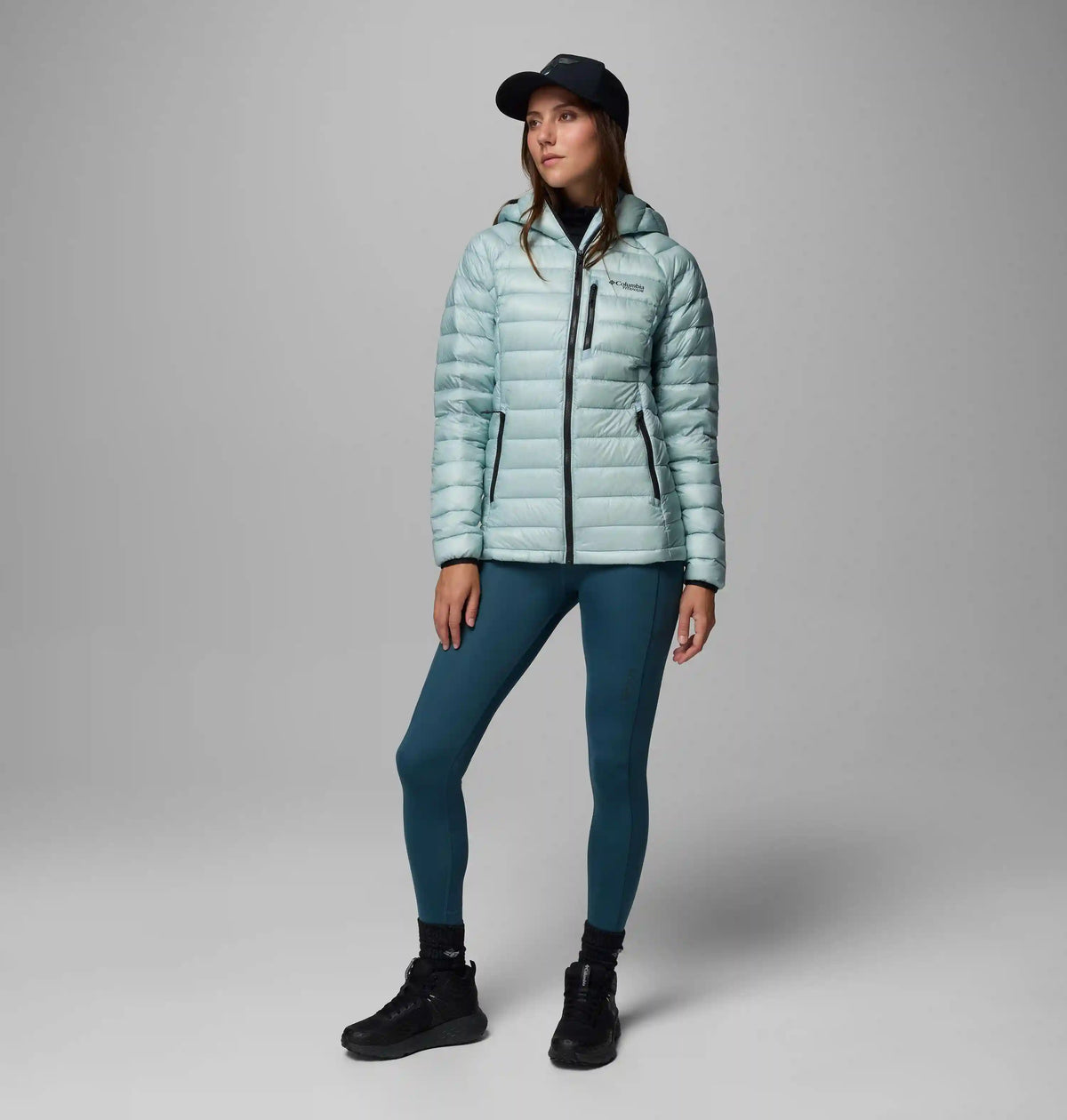 Women's Arctic Crest Down Hooded Jacket