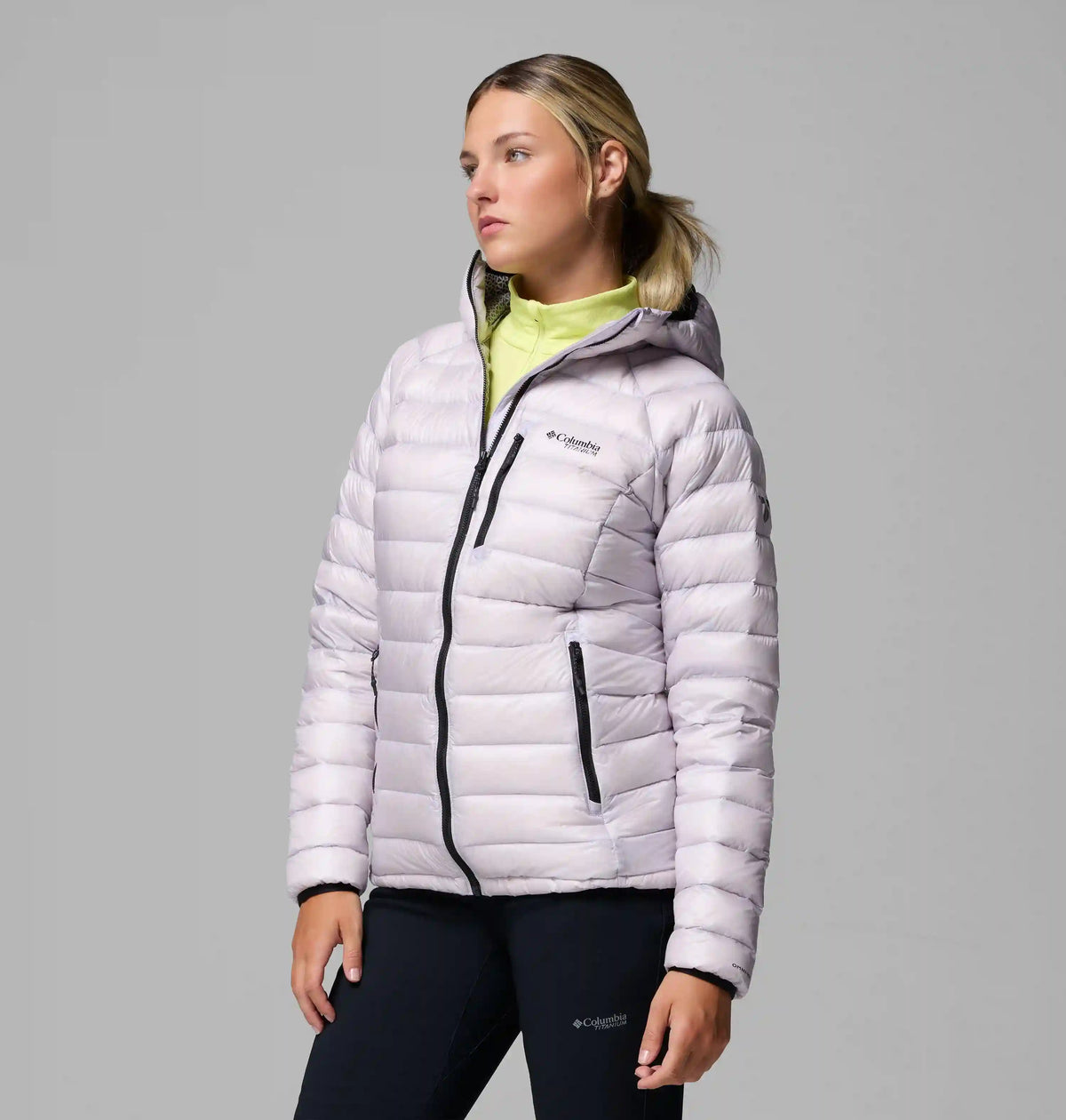 Women's Arctic Crest Down Hooded Jacket