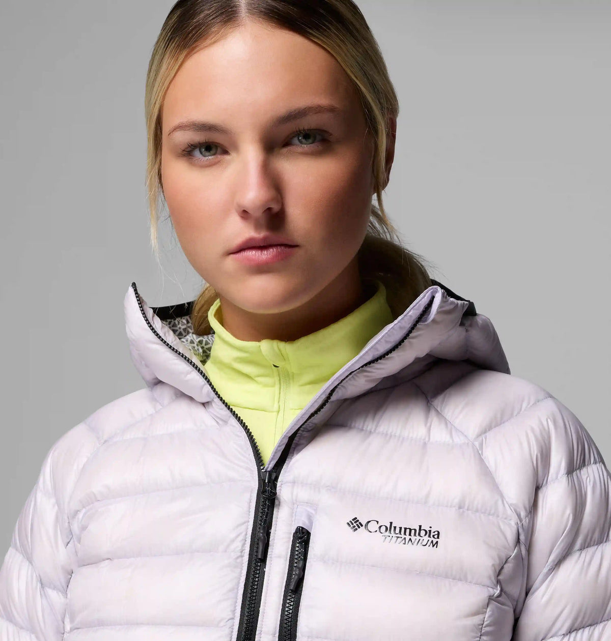 Women's Arctic Crest Down Hooded Jacket