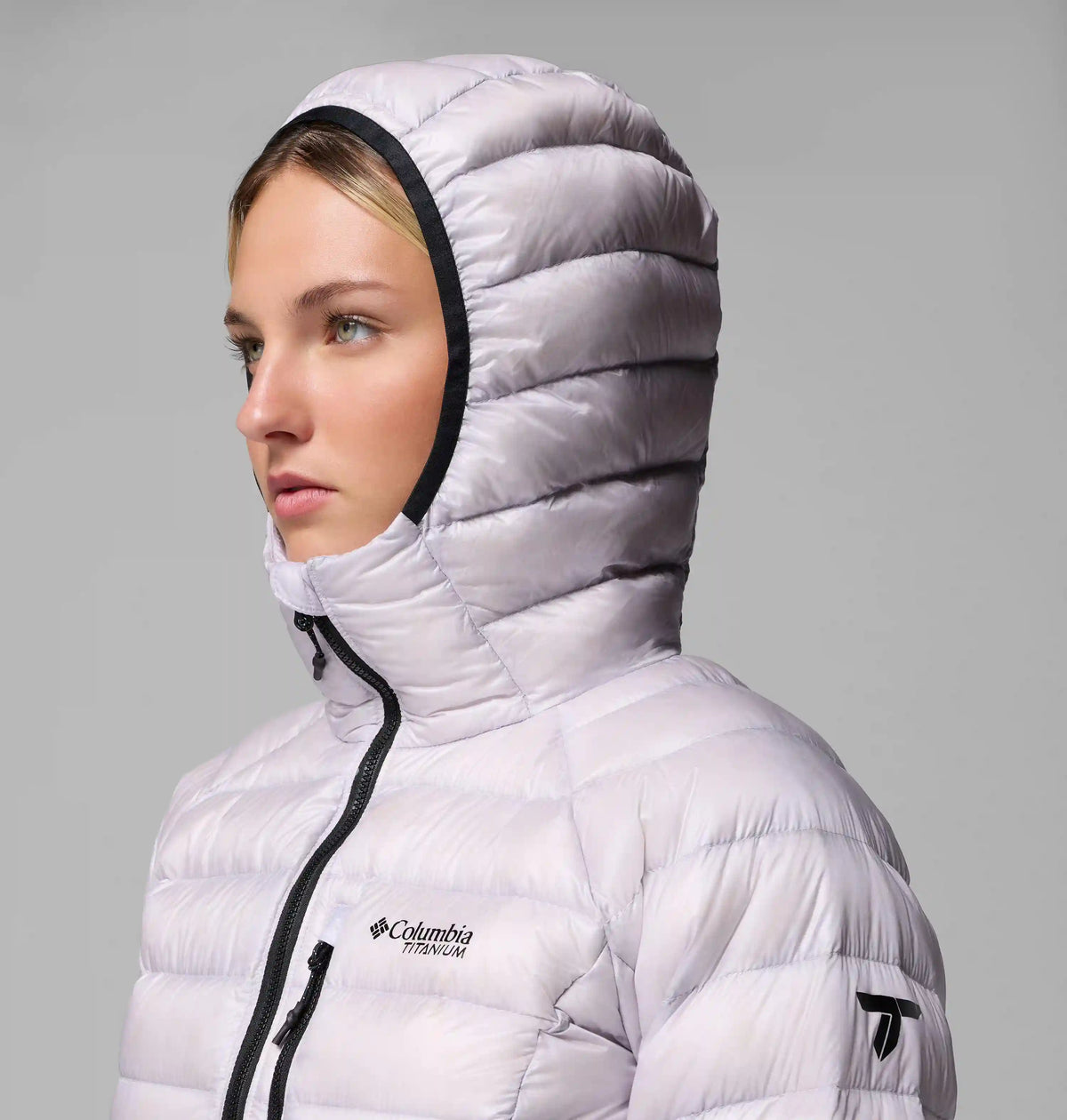 Women's Arctic Crest Down Hooded Jacket