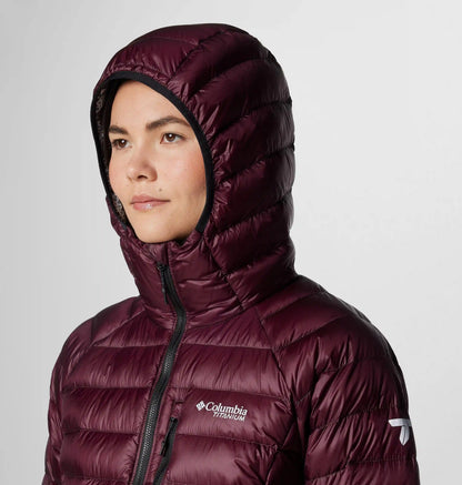Women's Arctic Crest Down Hooded Jacket