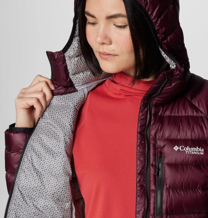 Women's Arctic Crest Down Hooded Jacket