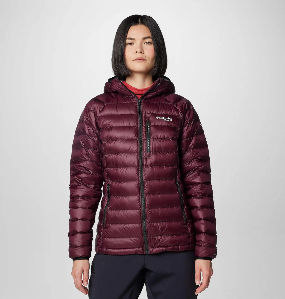 Women's Arctic Crest Down Hooded Jacket