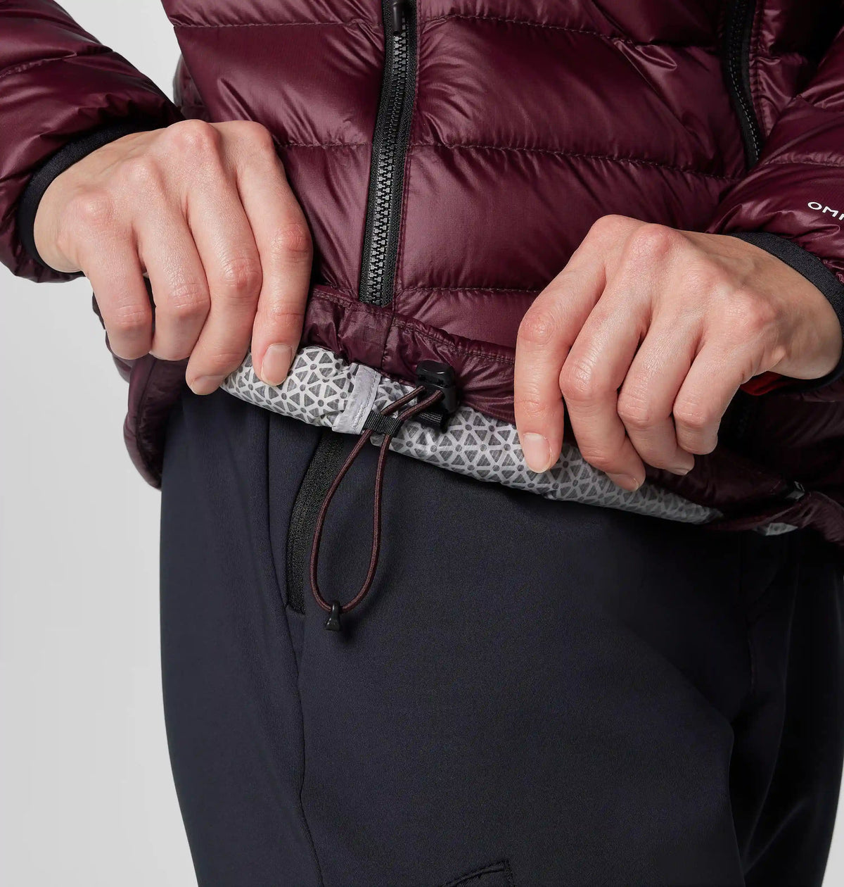 Women's Arctic Crest Down Hooded Jacket