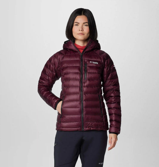 Women's Arctic Crest Down Hooded Jacket