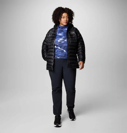 Women's Arctic Crest Down Hooded Jacket - Plus Size