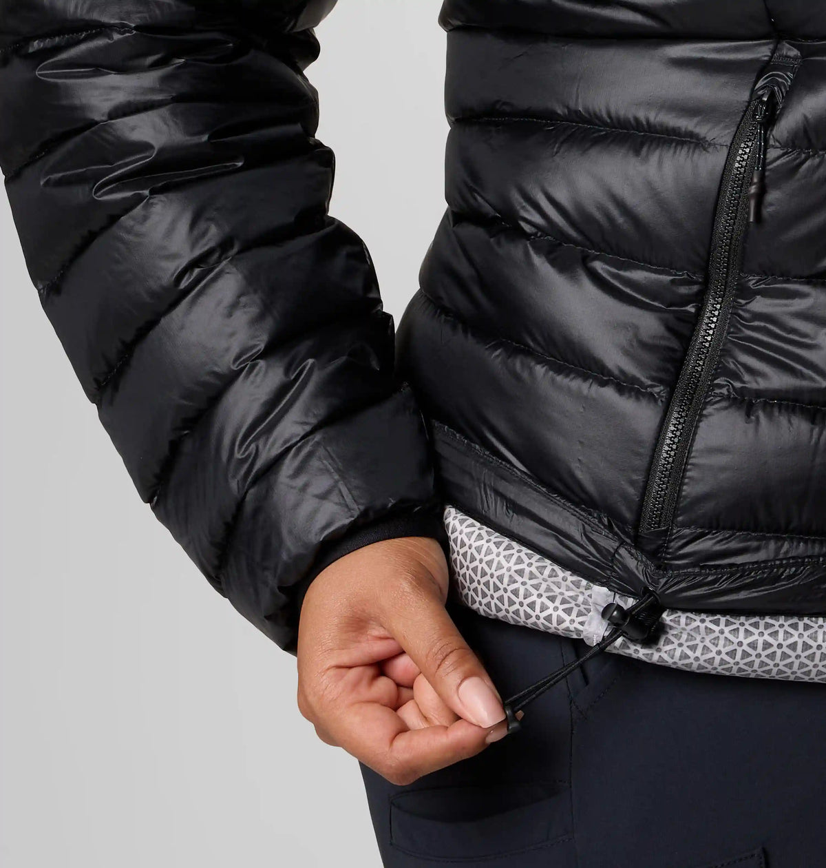 Women's Arctic Crest Down Hooded Jacket - Plus Size