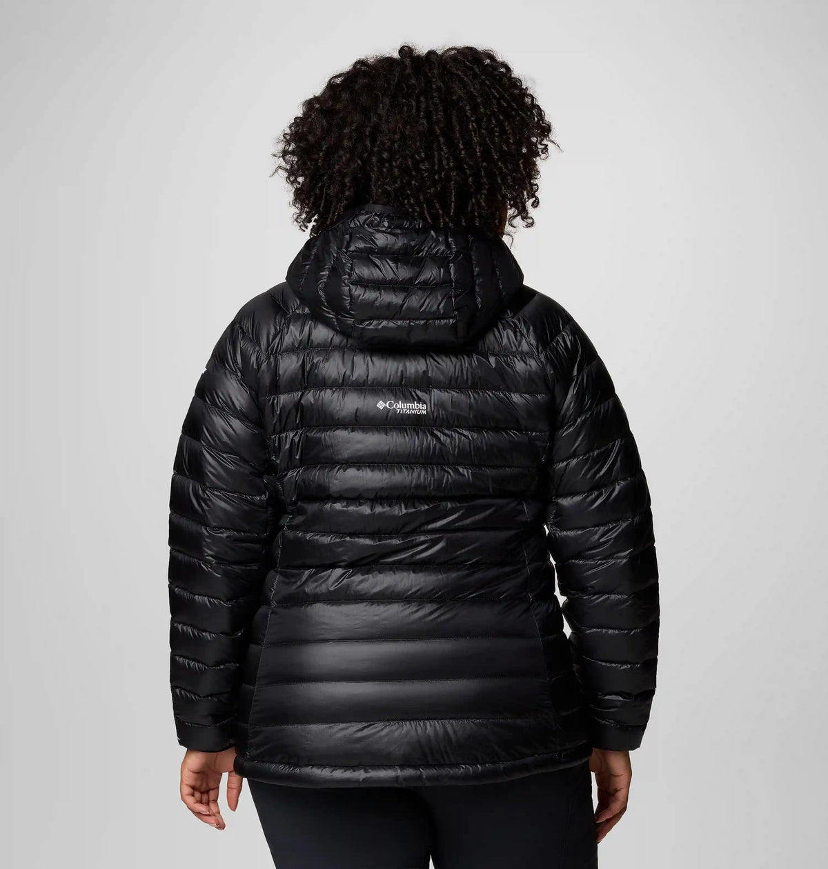 Women's Arctic Crest Down Hooded Jacket - Plus Size