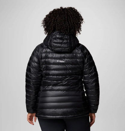 Women's Arctic Crest Down Hooded Jacket - Plus Size