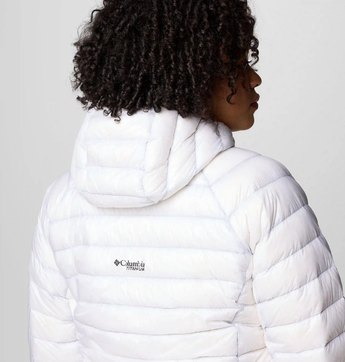 Women's Arctic Crest Down Hooded Jacket - Plus Size