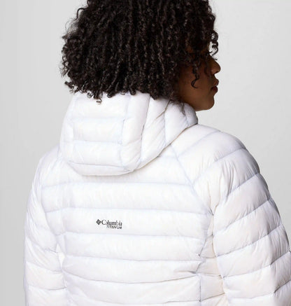 Women's Arctic Crest Down Hooded Jacket - Plus Size