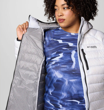 Women's Arctic Crest Down Hooded Jacket - Plus Size