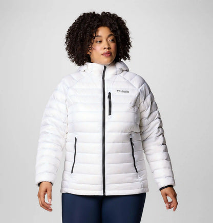 Women's Arctic Crest Down Hooded Jacket - Plus Size